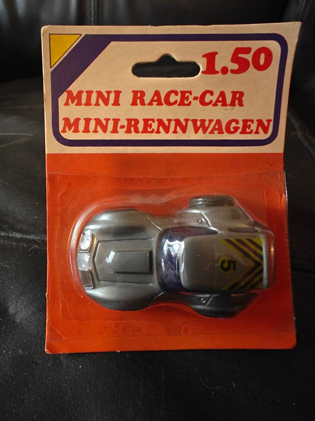 vintage zilverkleurige Zee Racers speelgoedauto, Ophalen of Verzenden, Dynamo, Voorlicht