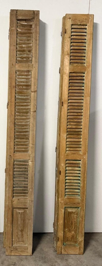 Louvre deurtjes, Ophalen, Gebruikt, Minder dan 80 cm, 215 cm of meer