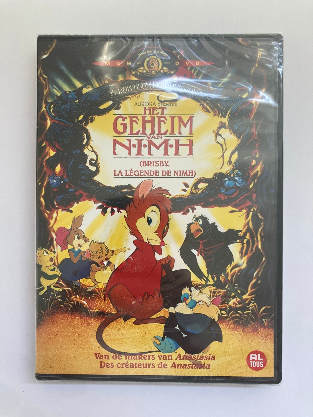 Het Geheim van NIMH, 1982 / DVD / Don Bluth / NIEUW IN SEAL, Tekenfilm, Ophalen of Verzenden, Nieuw in verpakking, Nederlands
