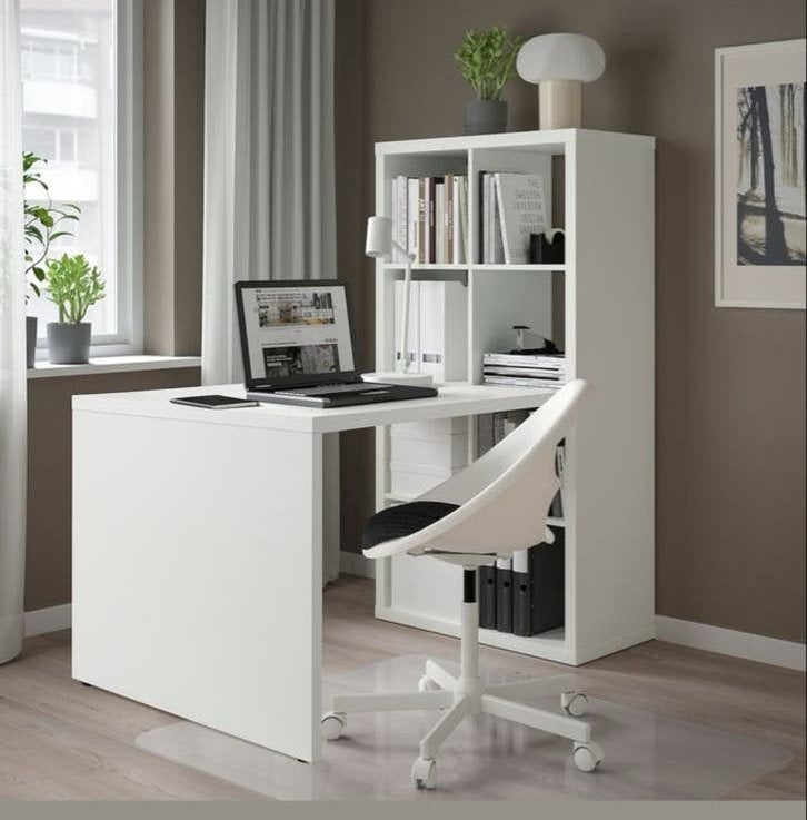 IKEA Kallax bureau - Wit, Ophalen, Gebruikt, IKEA