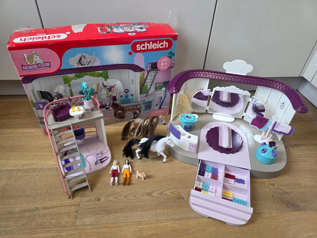 Schleich 42588 Horse Club Beautysalon Sofia's Beauties, Ophalen of Verzenden, Zo goed als nieuw