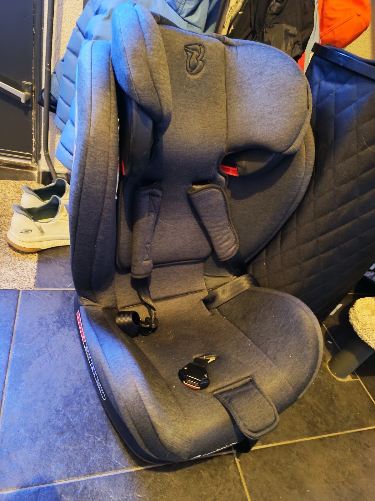 Titaniumbaby autostoel draaibaar met slaapstand, 0 t/m 18 kg, Verstelbare rugleuning, Ophalen, Overige merken