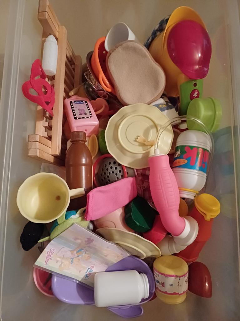 Grote set keukenspulletjes voor speelkeuken, Ophalen of Verzenden, Gebruikt, Overige typen