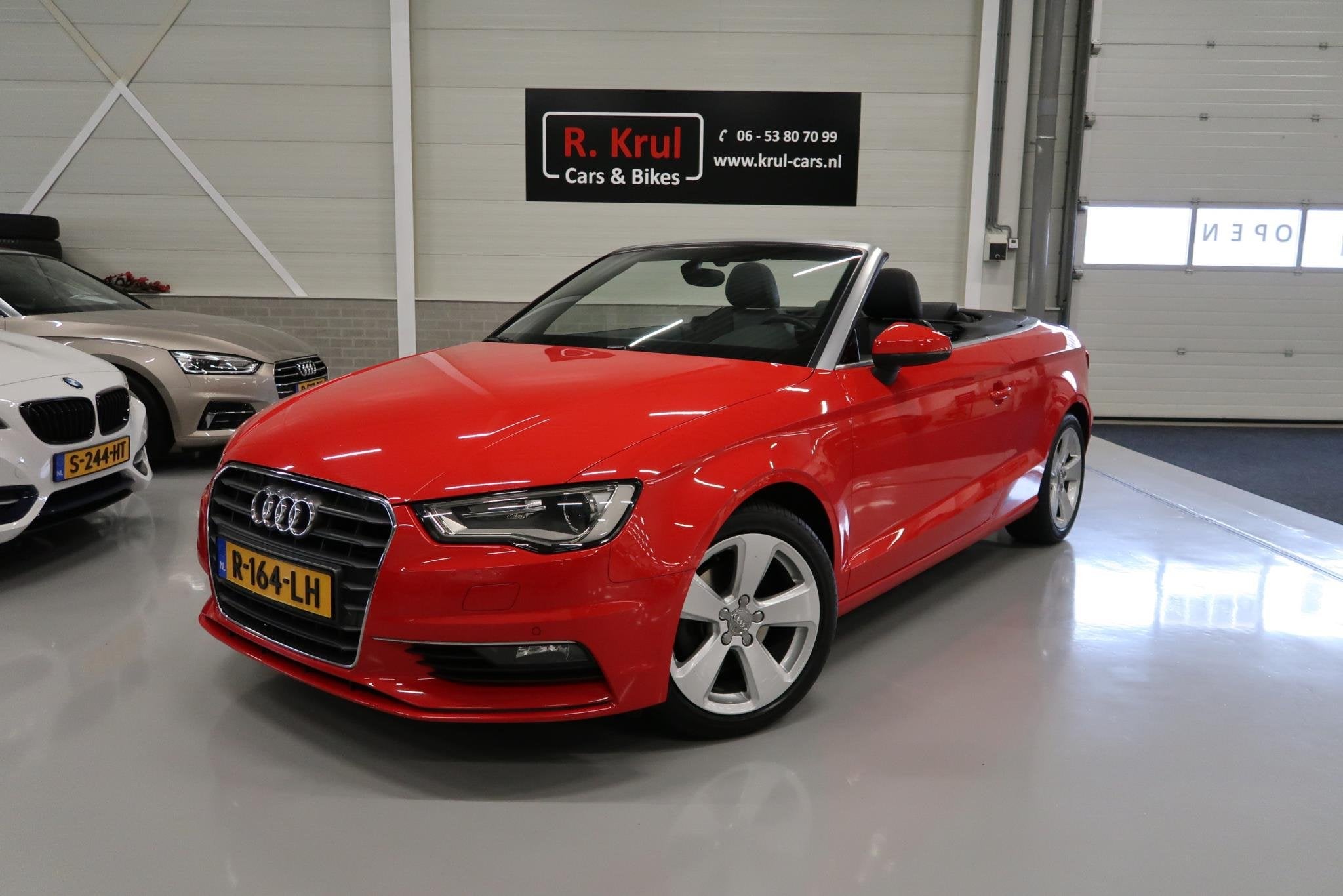 Audi A3 Cabriolet 1.4 TFSI CoD Ambiente Pro Line Plus Automa, Auto's, Dealer onderhouden, Gebruikt, 4 cilinders, 4 stoelen