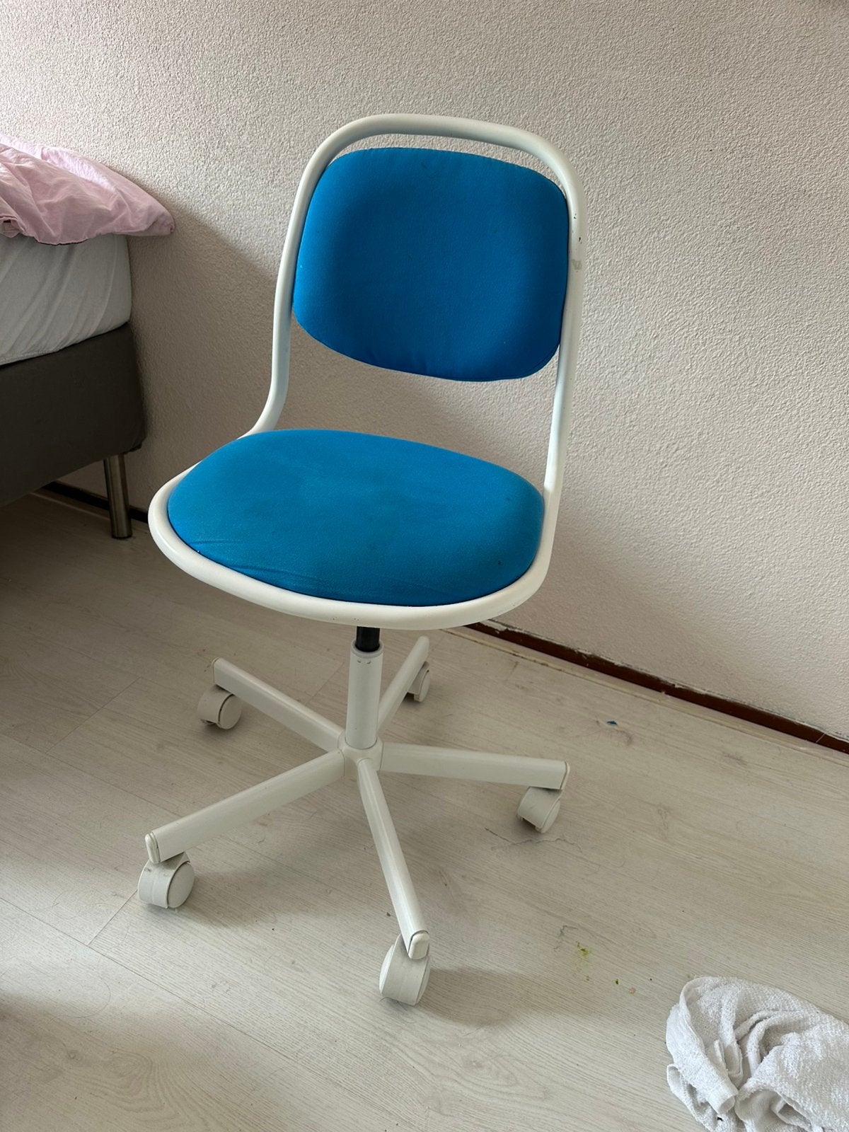 Orfjall ikea bureaustoel kinderen, Ophalen, Gebruikt, Blauw, Bureaustoel