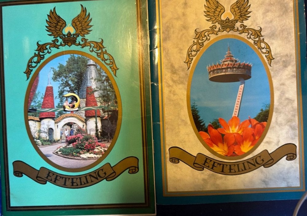 Efteling Boeken: volk van laaf en Pagode (1988 en 1992), Verzenden, Zo goed als nieuw, Overige typen