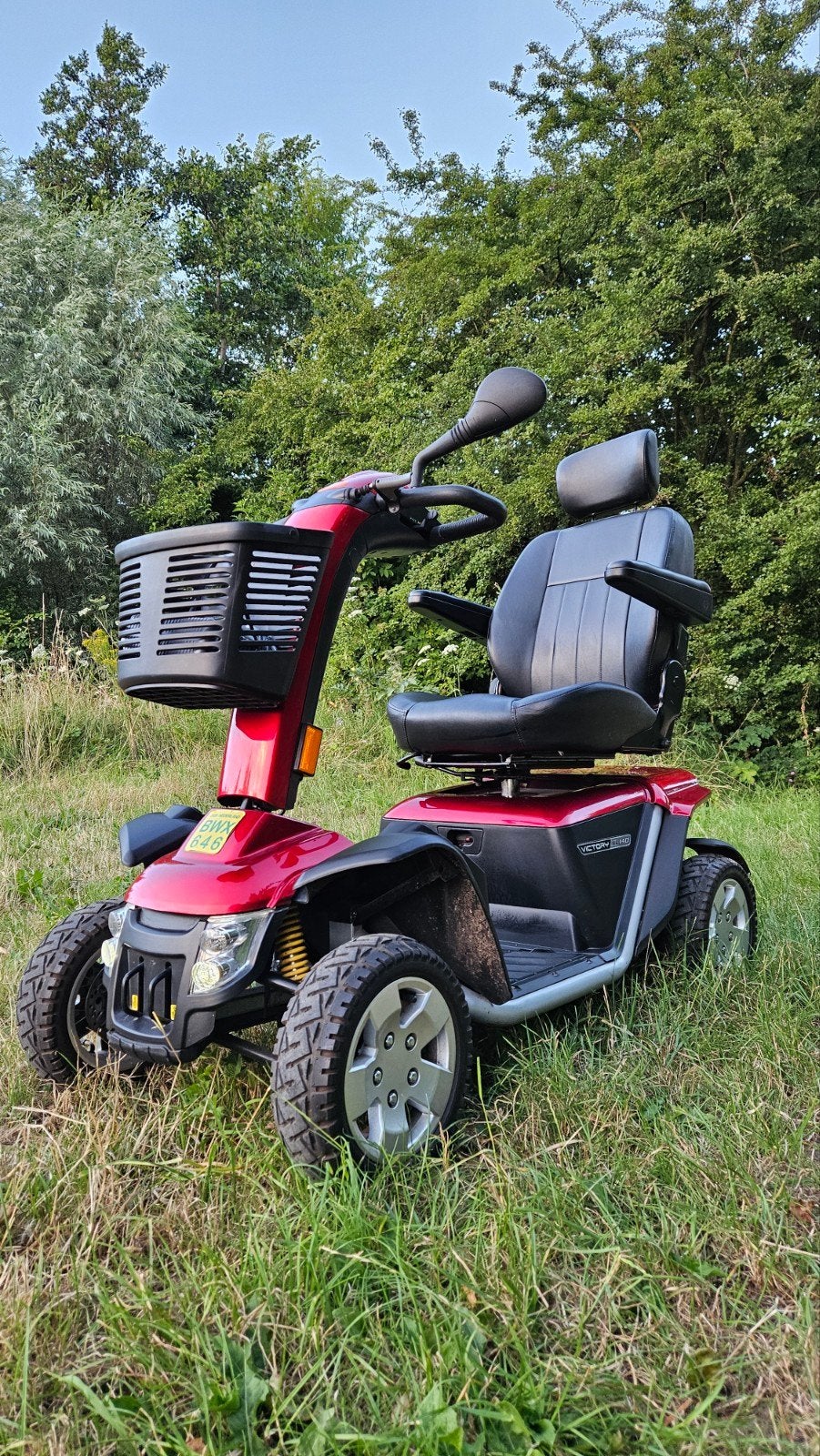 Scootmobiel Pride 140XL snelle 4wiel scootmobiel, 20 km/uur, Ophalen, Zo goed als nieuw, Elektrische rolstoel