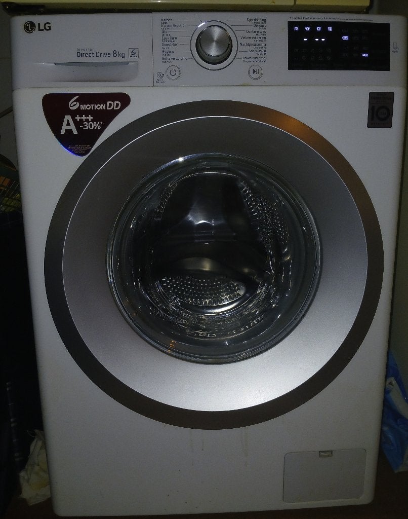 Wasmachine, Ophalen, Zo goed als nieuw, Voorlader, 85 tot 90 cm
