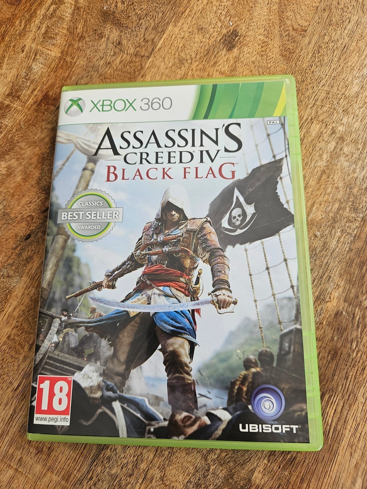 Assassin's Creed IV Black Flag - Xbox 360, Avontuur en Actie, Online, Vanaf 18 jaar, 1 speler