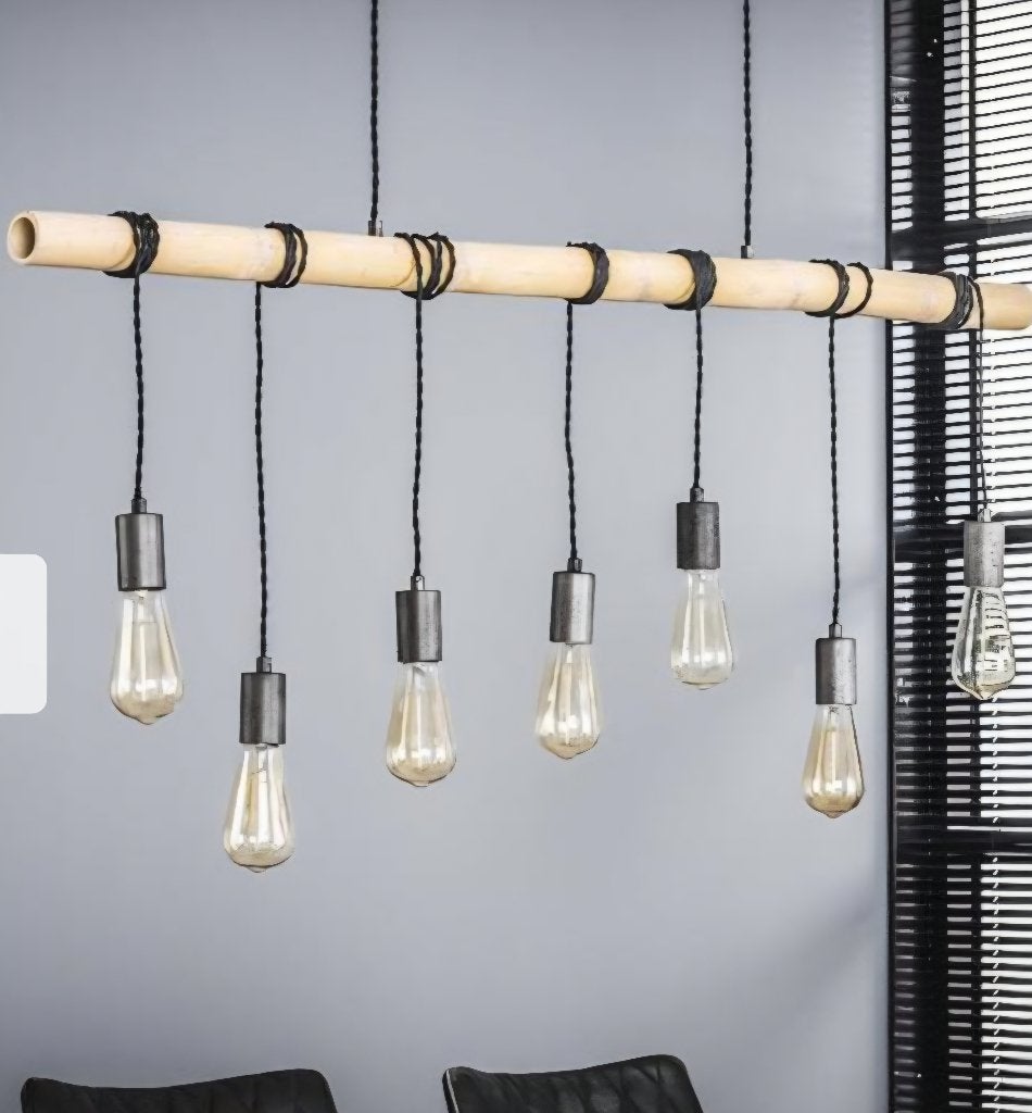 Industriële hanglamp, Ophalen, Zo goed als nieuw, Overige materialen, E27 (groot)
