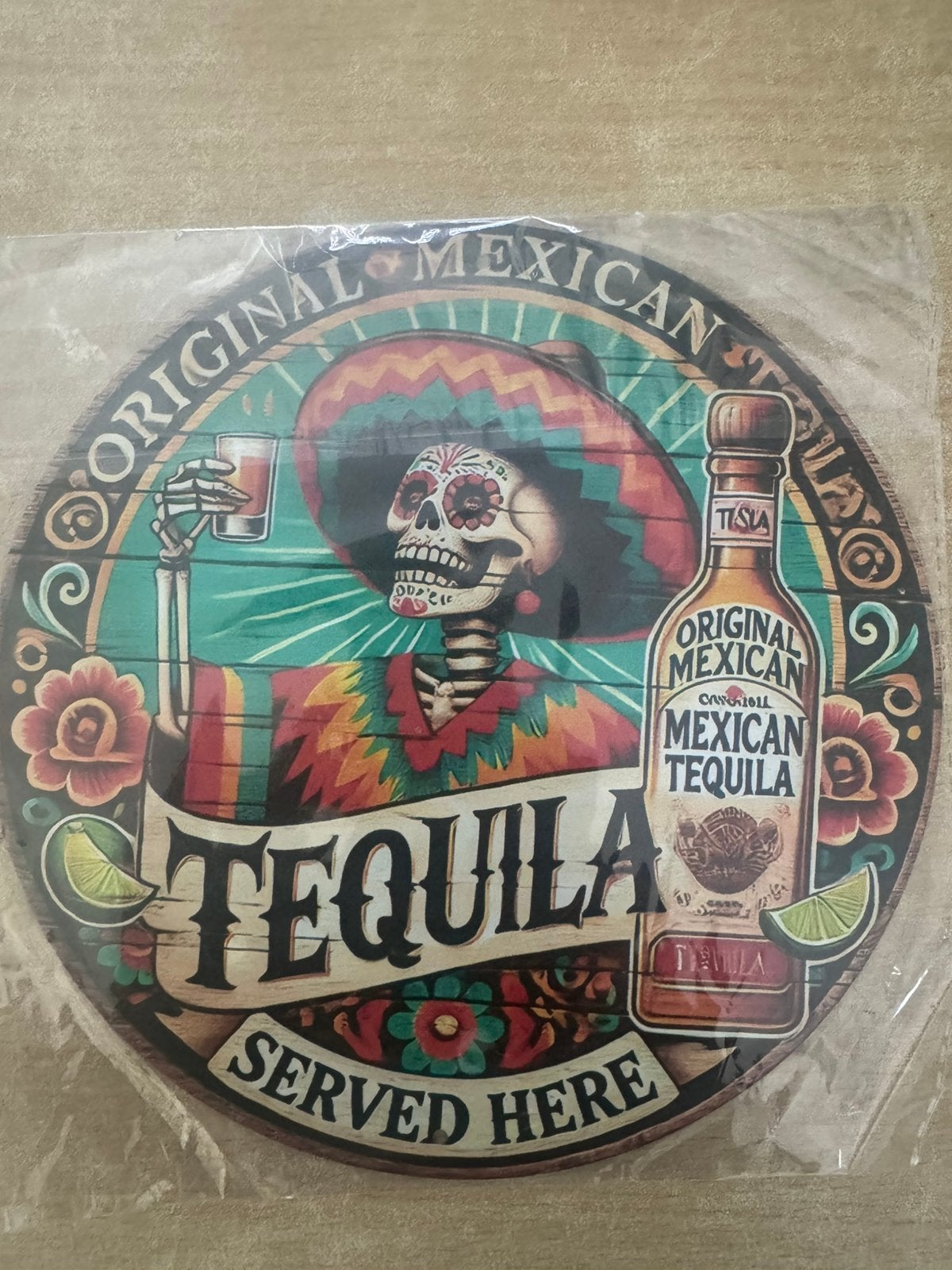 Tequila reclamebord mancave kroeg biljart, Huis en Inrichting, Ophalen of Verzenden, Nieuw