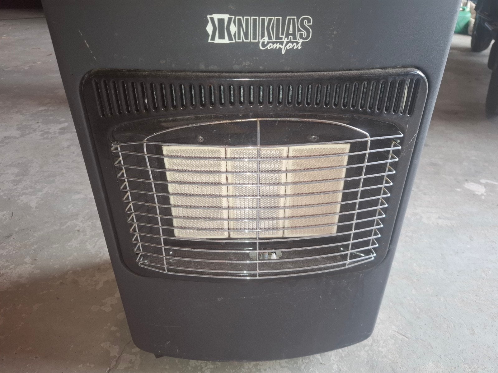 Gas kachel met Spaanse fles - Niklas Comfort, Doe-het-zelf en Verbouw, Gebruikt, Kachel, Minder dan 60 cm, Ophalen of Verzenden