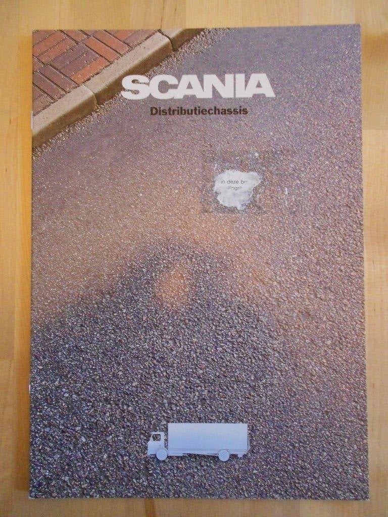Scania 113 93 Distributie Brochure 1993, Ophalen of Verzenden, Zo goed als nieuw, Overige merken, Scania