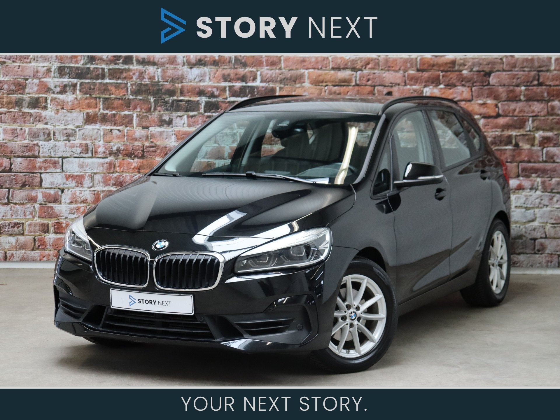 BMW 2 Serie Active Tourer 220i Executive Automaat / Navigati, 1998 cc, Gebruikt, Euro 6, Zwart