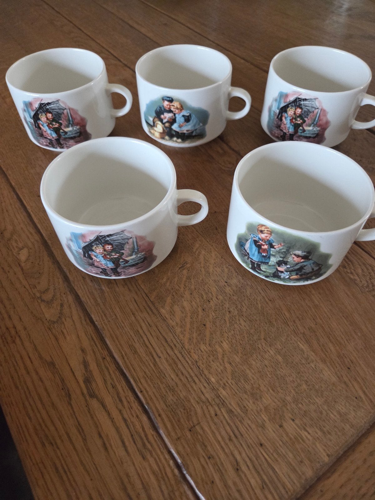 Originele Ot en Sien Soepkommen van Villeroy & Boch, Ophalen, Gebruikt, Villeroy & Boch, Vintage