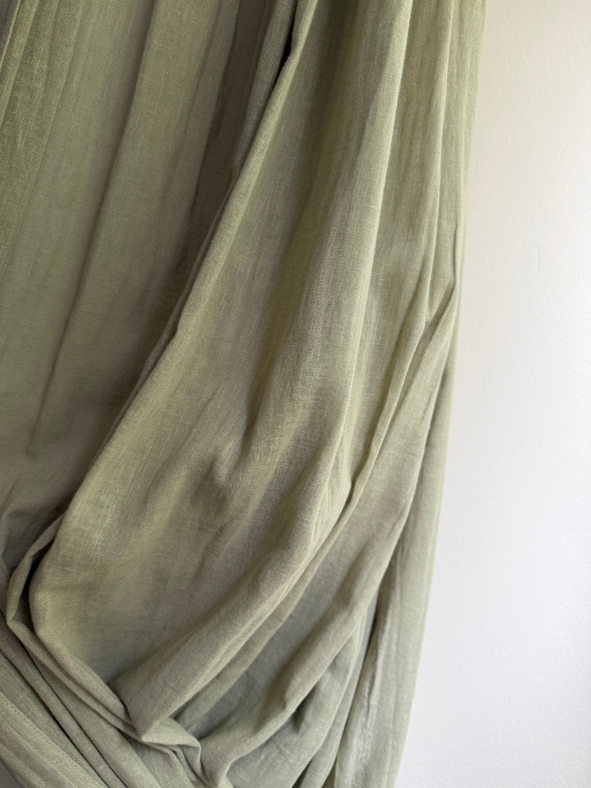 H&M Home linnenlook gordijnen | als nieuw | 250x300, 250 cm, In te korten, Ophalen of Verzenden, Zo goed als nieuw