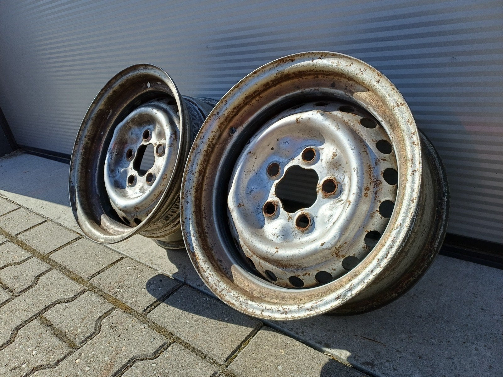 14" VW T2B T3 VELGEN "VERBREED" 6,5Jx14"  5x112 VW T2 T3, Ophalen, 14 inch, Bestelwagen, Velg(en)