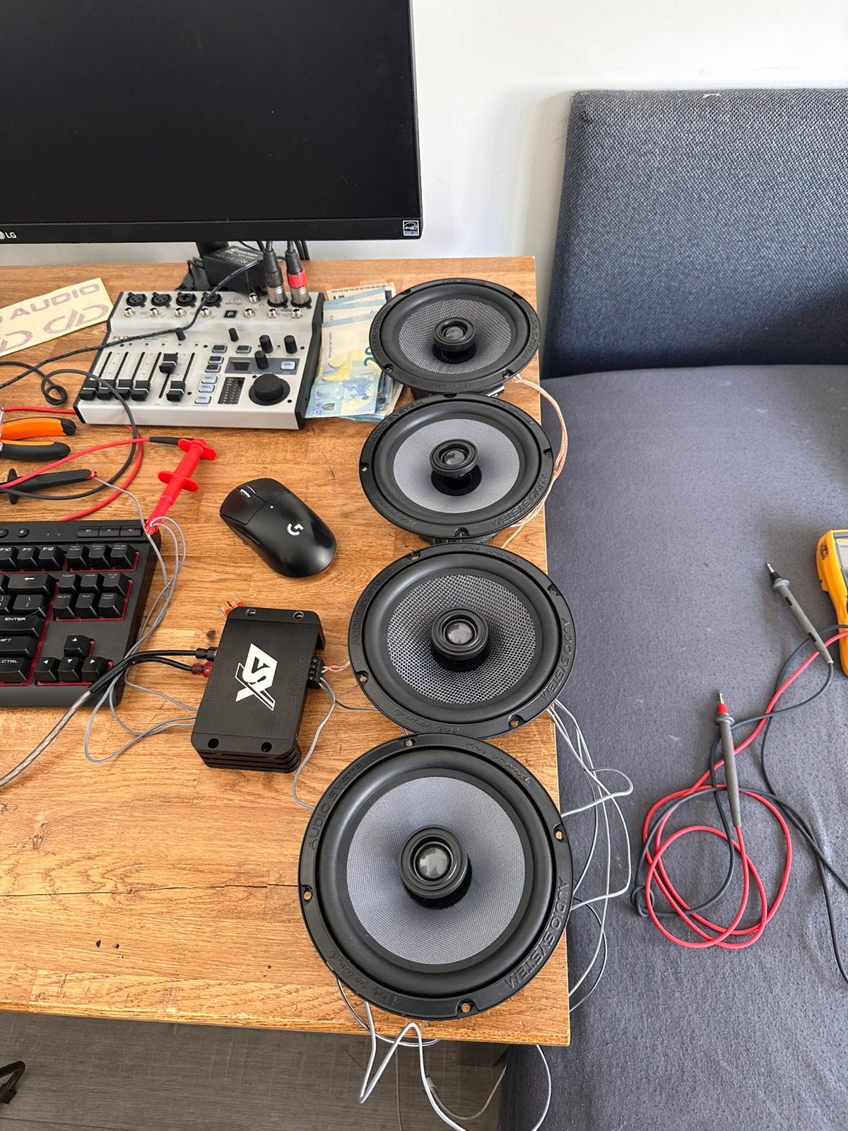4x audiossytem co165, Ophalen, Zo goed als nieuw