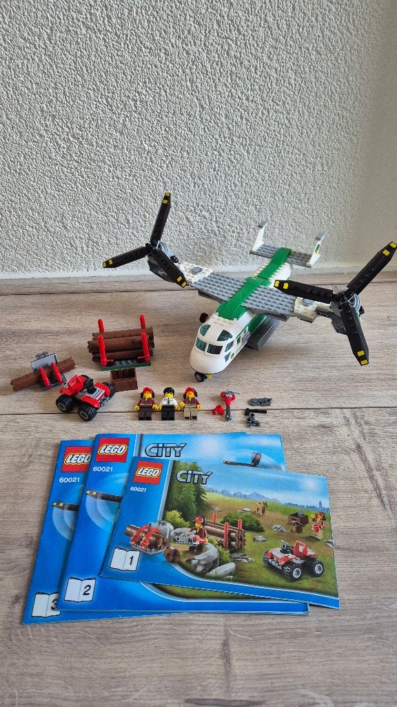 Lego City Cargo Heliplane 60021, Lego, Compleet, Ophalen of Verzenden, Complete set