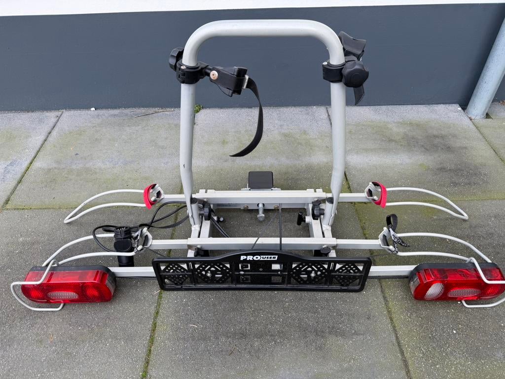 Pro User fietsendrager voor 2 fietsen, Auto diversen, Fietsendragers, Ophalen, Zo goed als nieuw, Trekhaakdrager