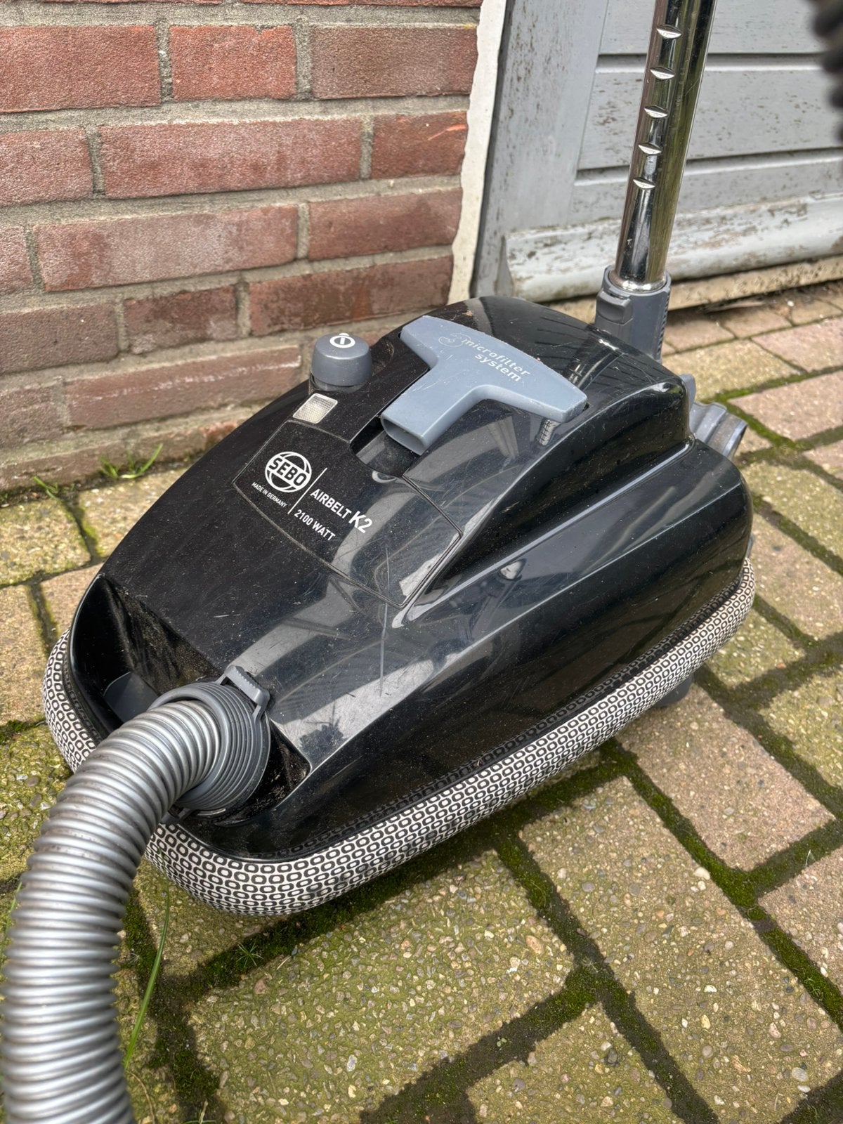 Sebo stofzuiger, Ophalen, Gebruikt