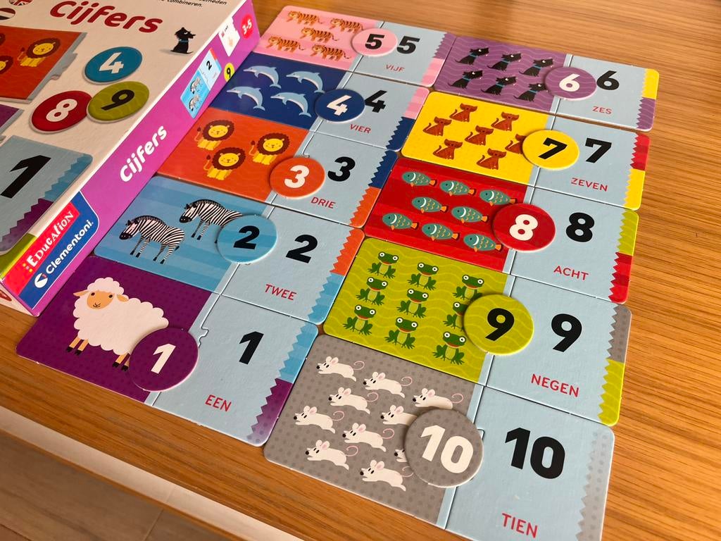 Leren tellen met dit educatieve spel, Ophalen of Verzenden, Gebruikt, Rekenen
