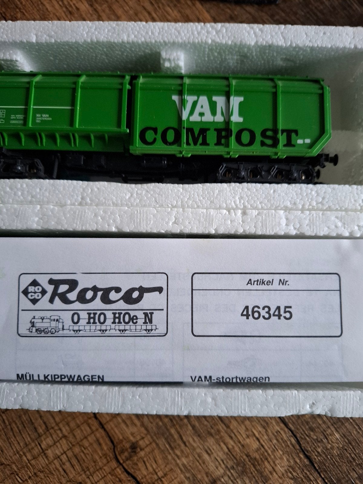 roco vam wagons 2x, Ophalen of Verzenden, Gelijkstroom, Wagon, Overige merken