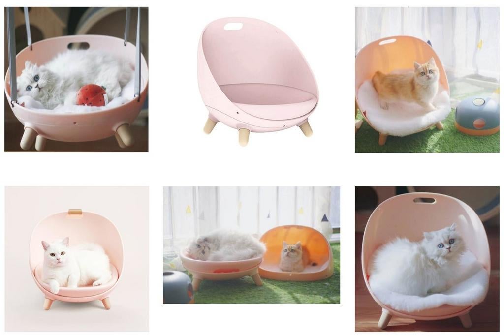Nieuwe PETLUX 4-in 1 Design kattenmand (roze), Ophalen of Verzenden, Nieuw