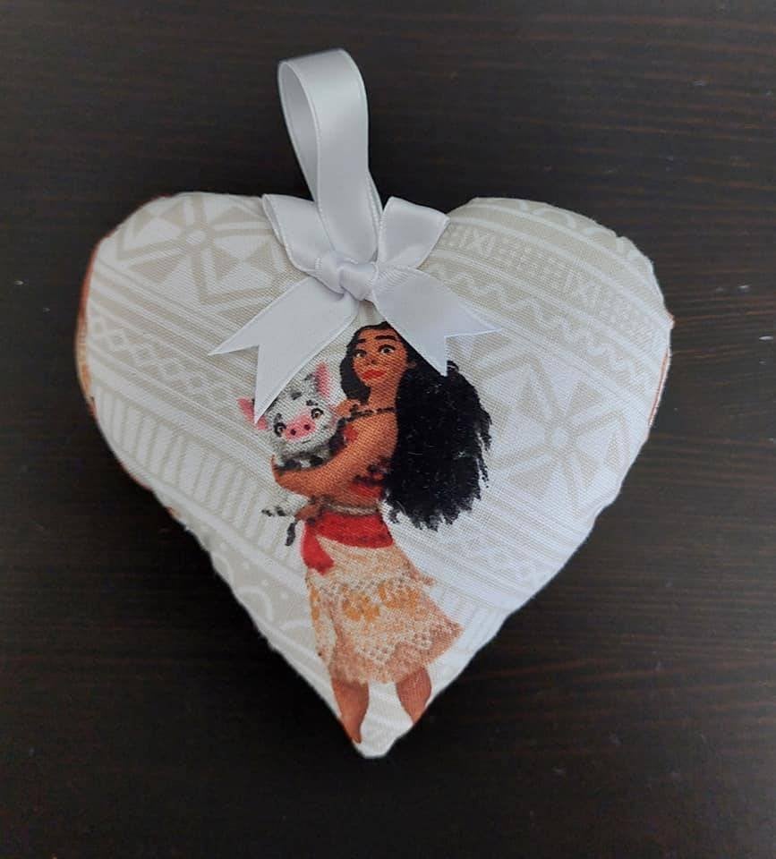 nieuw- Vaiana en Pua hartje/ kasthanger, Ophalen of Verzenden, Nieuw, Handgemaakt, Wanddecoratie