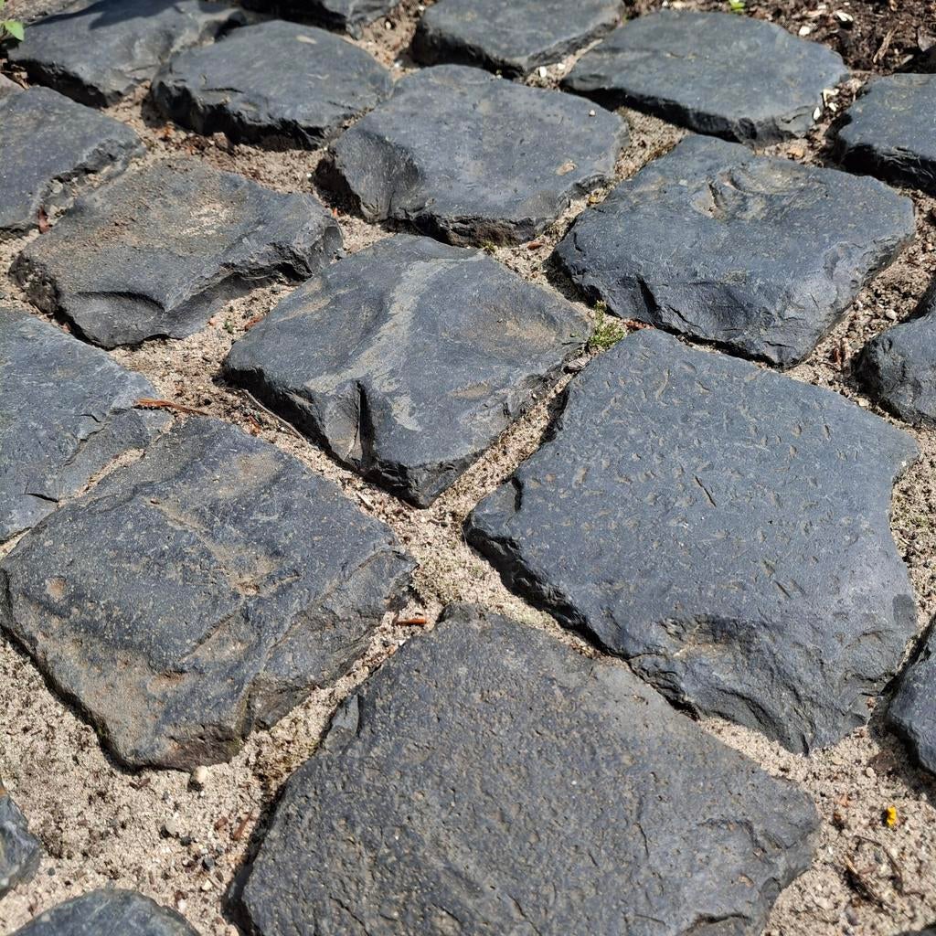 Kinderkopjes grijs, Tuin en Terras, Grind, Keien en Split, Gebruikt, Ophalen