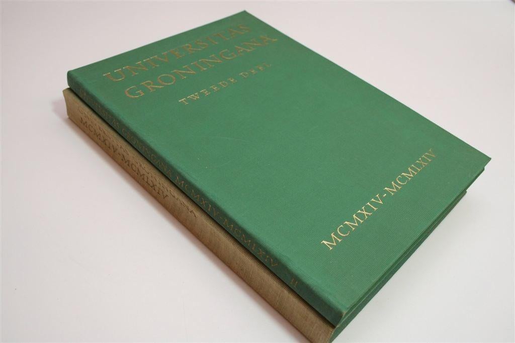 Universitas Groningana [1964] — Gedenkboek [Complete Set], Ophalen of Verzenden, Gelezen