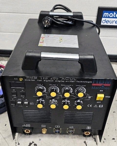 HBM TIG 200 AC / DC Inverter - Lasapparaat - IGBT - 230 Volt
