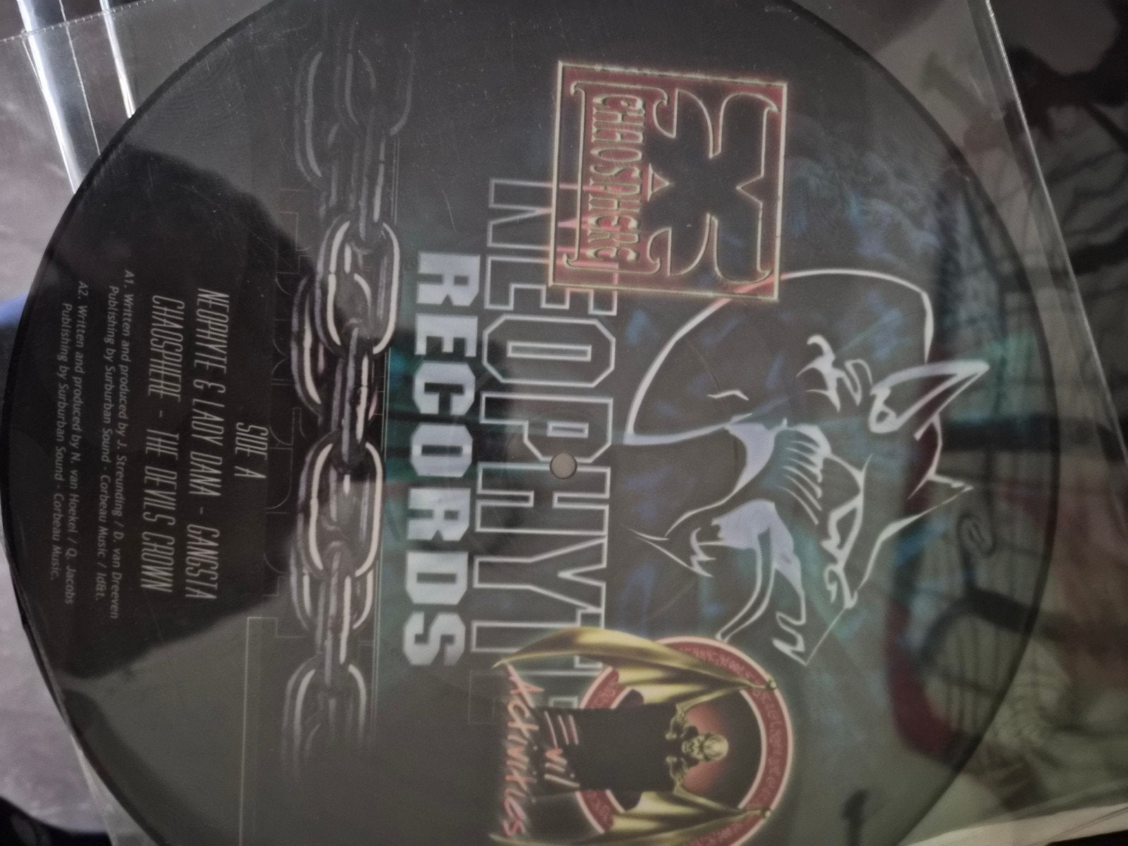 3 harcore picture discs  lps 2 Neophyte 1 Dj Bob, Ophalen of Verzenden, Gebruikt, Overige formaten