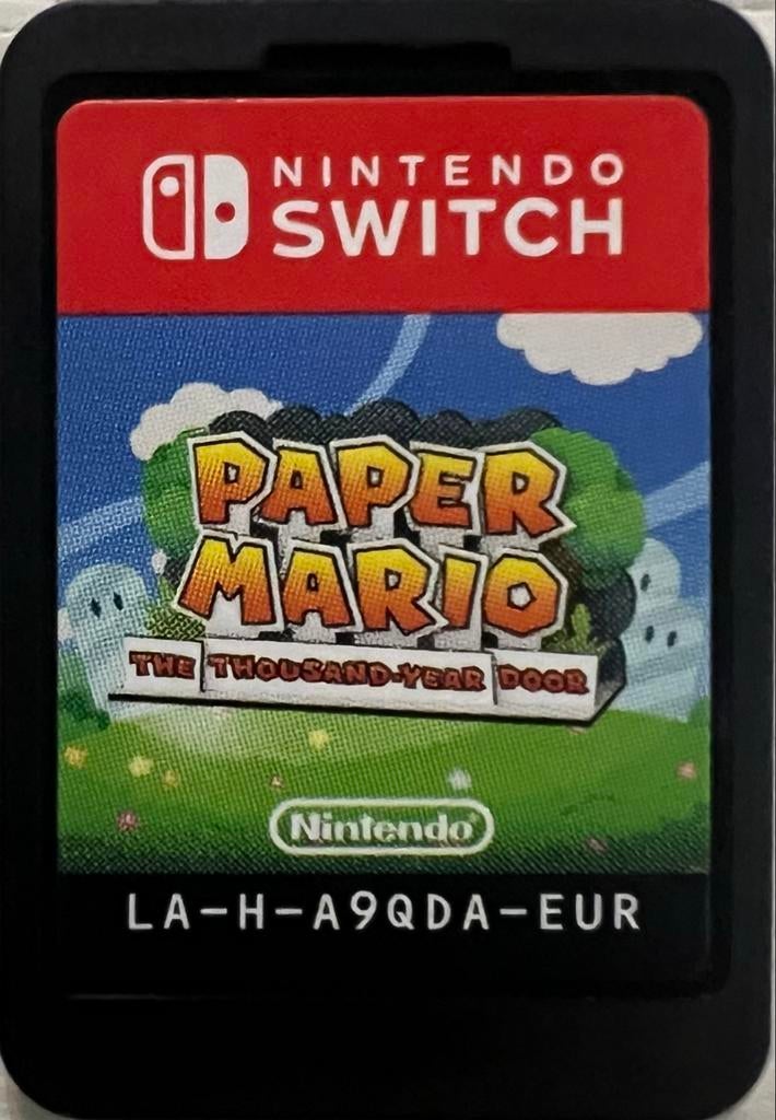 Paper Mario: The Thousand-Year Door - Nintendo Switch, Spelcomputers en Games, Games | Nintendo Switch, Zo goed als nieuw, Role Playing Game (Rpg)
