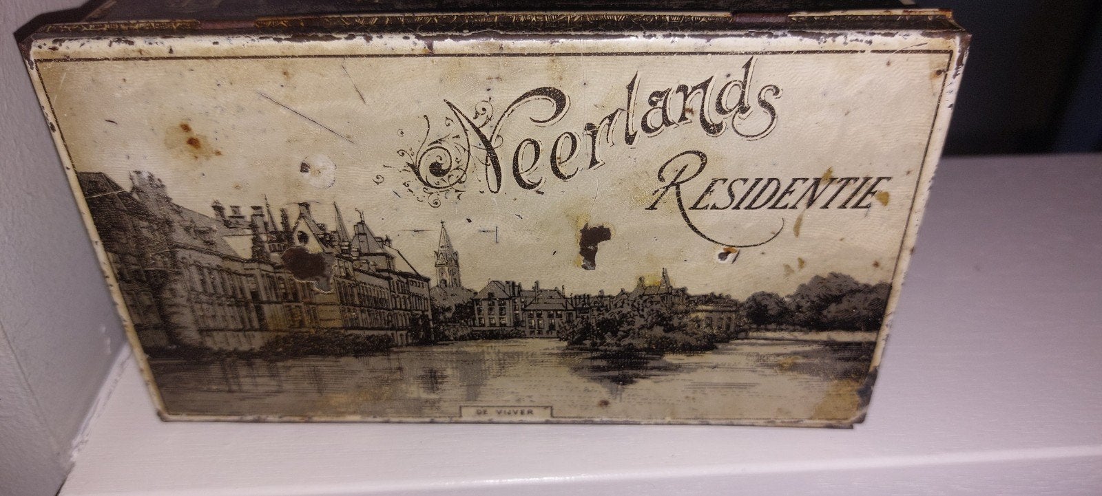 Sigaren Blik, Ophalen of Verzenden, Gebruikt, Overige
