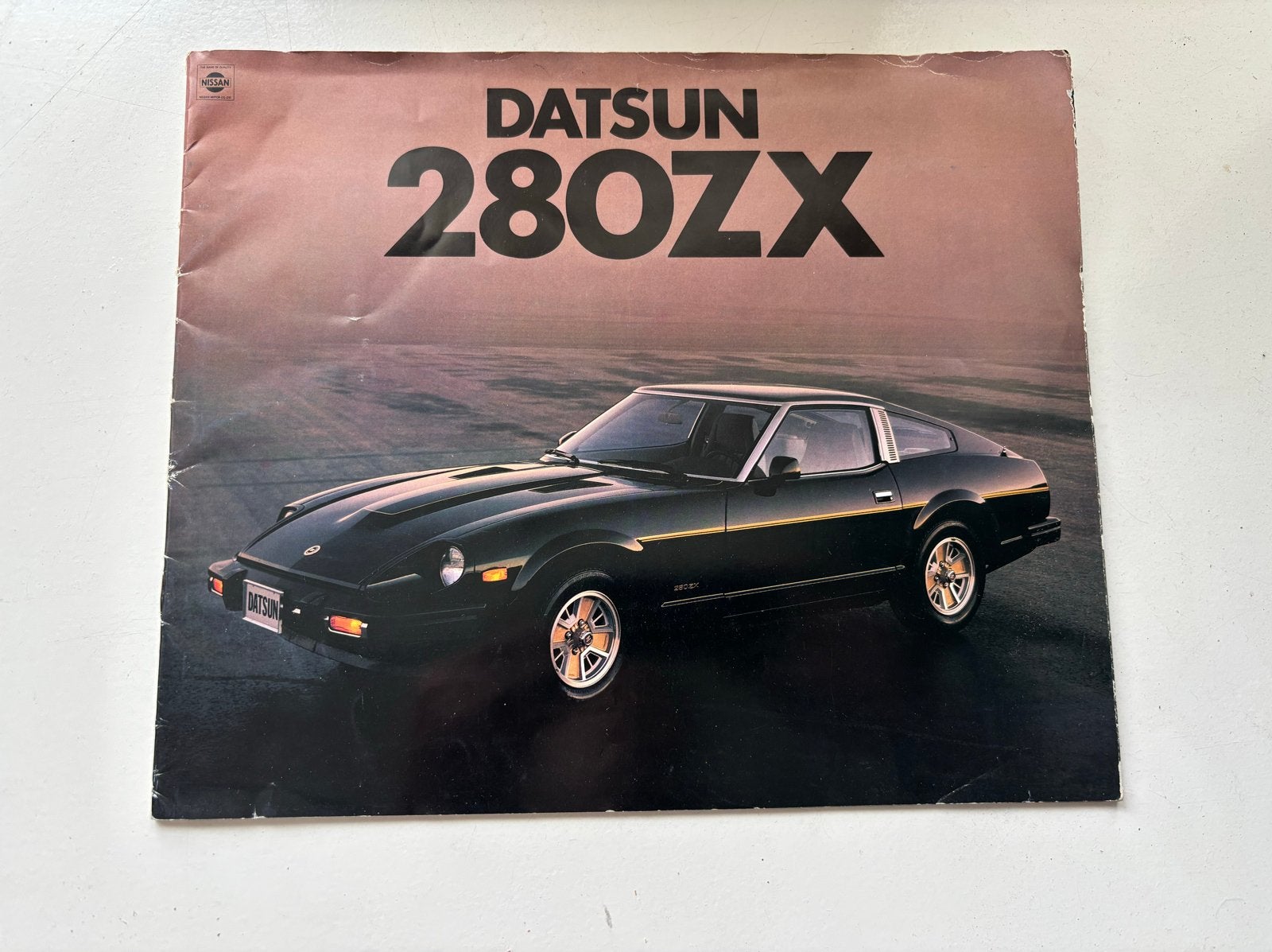 Datsun 280ZX Brochure - Origineel uit de jaren '80, Ophalen of Verzenden, Gelezen, Overige merken
