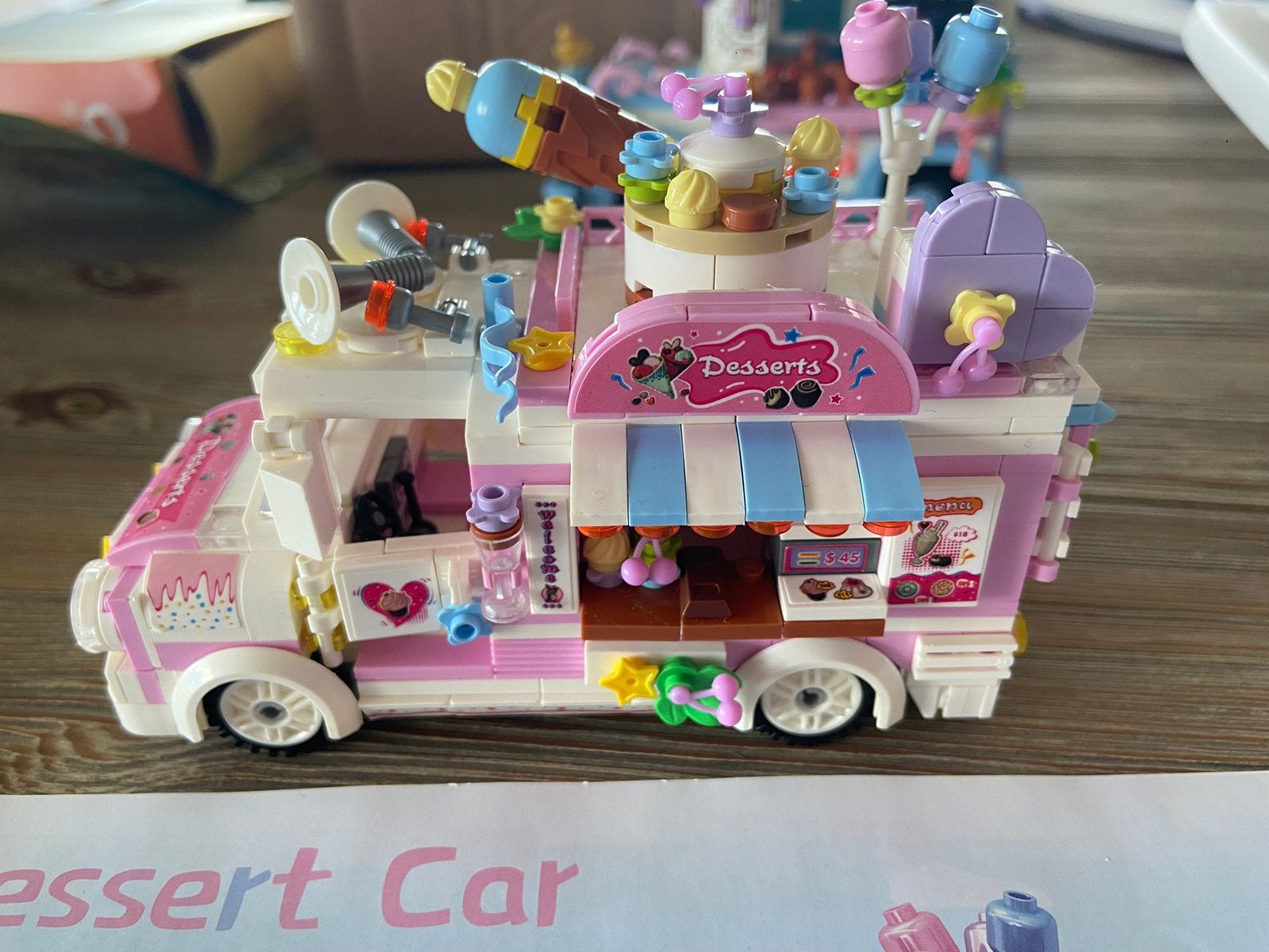 Dessert car van mini blocks, Ophalen of Verzenden, Zo goed als nieuw, Overige merken