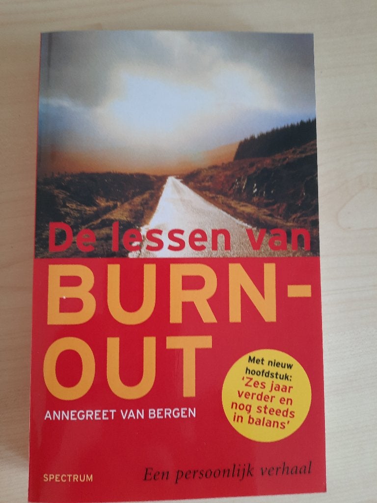 Annegreet van Bergen. De lessen van burnout., Ophalen of Verzenden, Zo goed als nieuw, Annegreet van Bergen