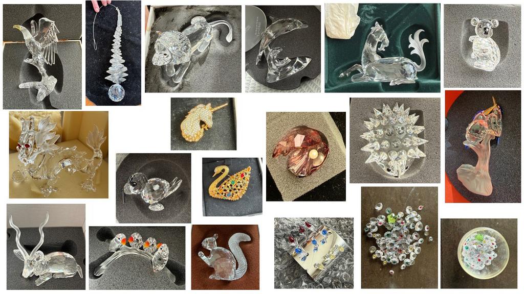 Veel Swarovski beeldjes, Ophalen of Verzenden, Zo goed als nieuw, Figuurtje
