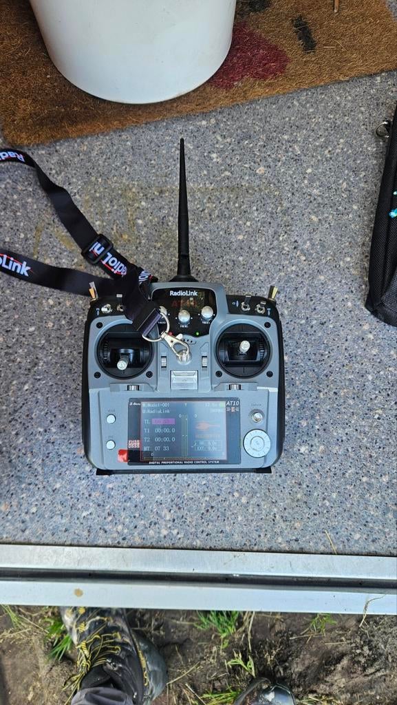 RadioLink AT10II afstandsbediening voor RC-modellen, Ophalen, Gebruikt