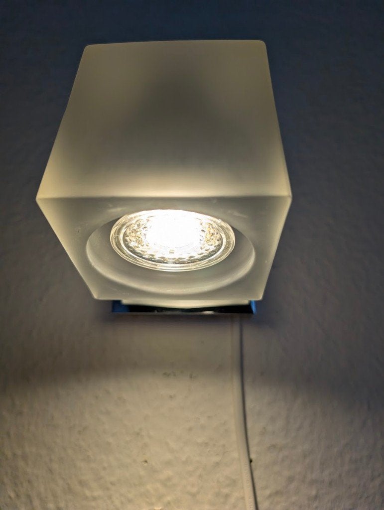 Fabian ice cube spotlight, Up & down verlichting, Verzenden, GU10, Zo goed als nieuw