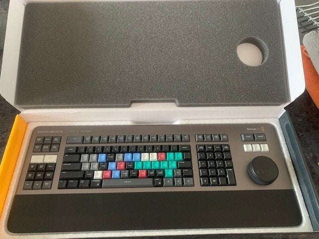DaVinci Resolve Editor Keyboard Nieuw, Ophalen, Nieuw