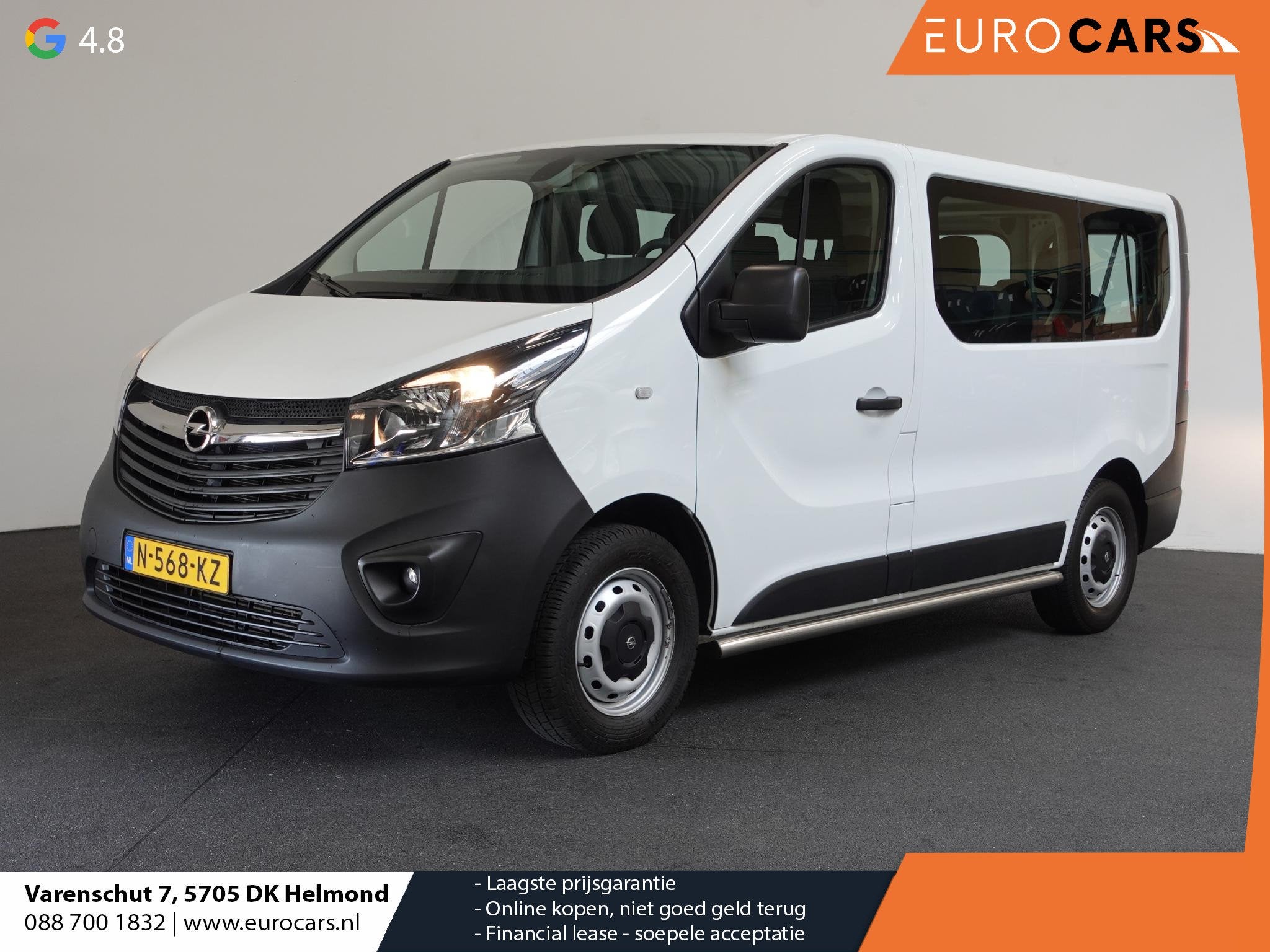 Opel Vivaro Combi 1.6 CDTI L1H1 9persoons PERSONENBUS Opel V, Auto's, Voorwielaandrijving, Stof, Euro 6, 2000 kg