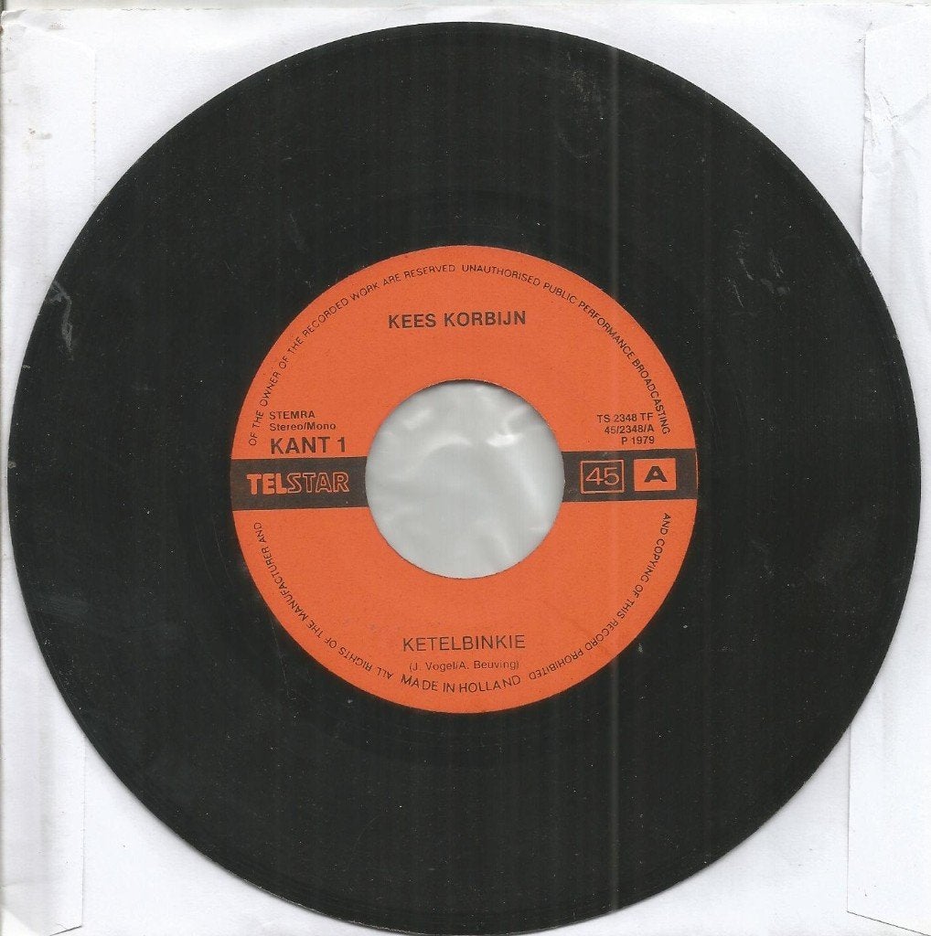 Kees Korbijn – Ketelbinkie (1979), Gebruikt, Ophalen of Verzenden, Levenslied of Smartlap, Reissue