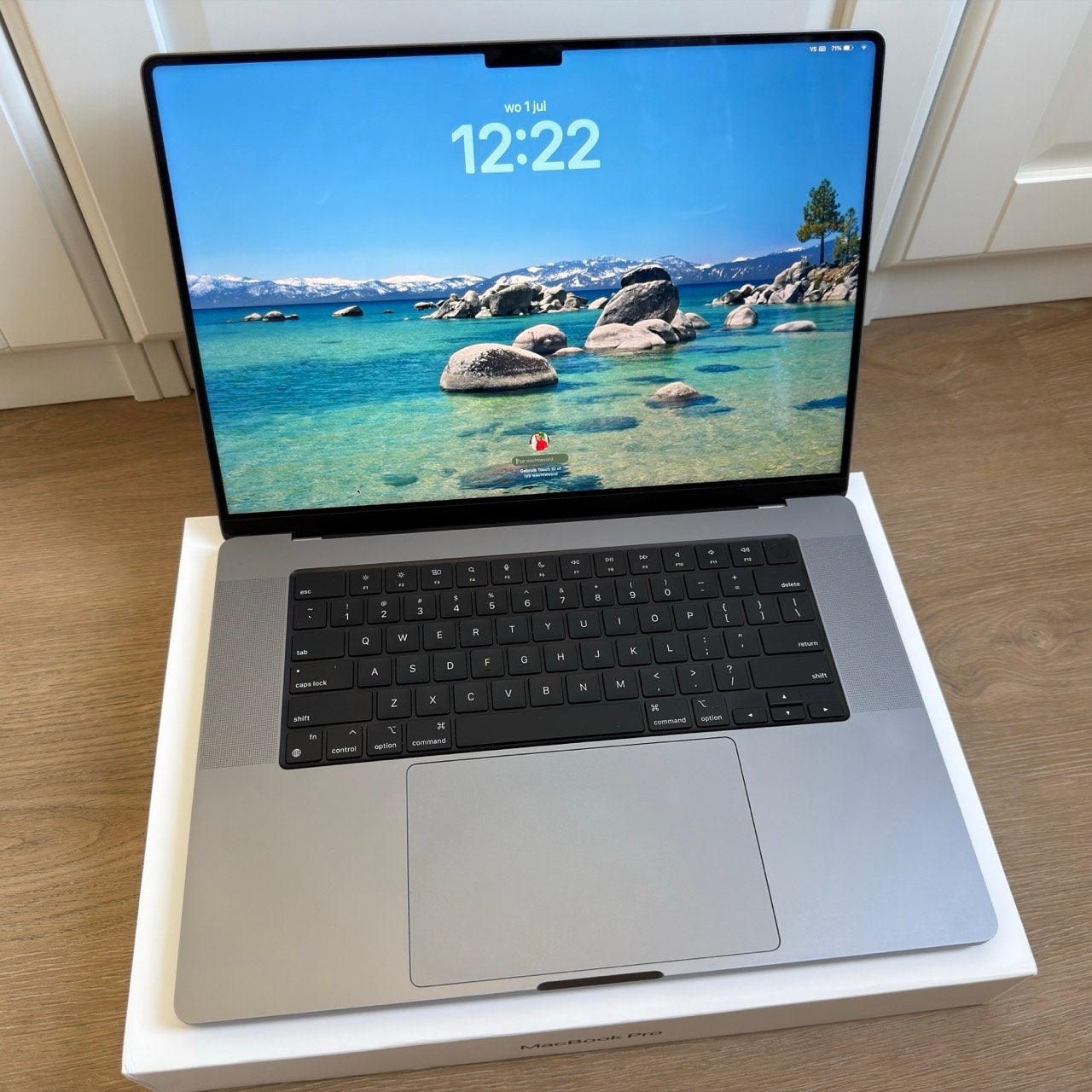 MacBook Pro 16 inch M1 Pro – zo goed als nieuw - 100% accu, Computers en Software, Apple Macbooks, Qwerty, 512 GB, Zo goed als nieuw