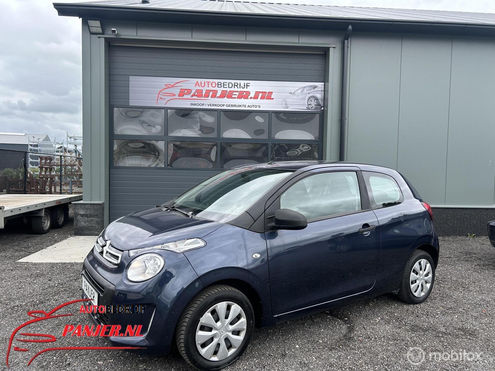 Citroen C1 1.0 VTi "NETTE AUTO", Auto's, Voorwielaandrijving, Stof, Gebruikt, Zwart