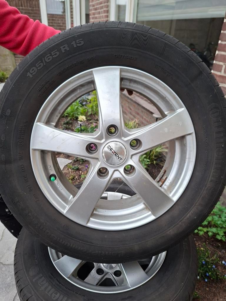 Banden met velgen voor Kia Cee'd 2013, Ophalen, Gebruikt, 15 inch, Banden en Velgen