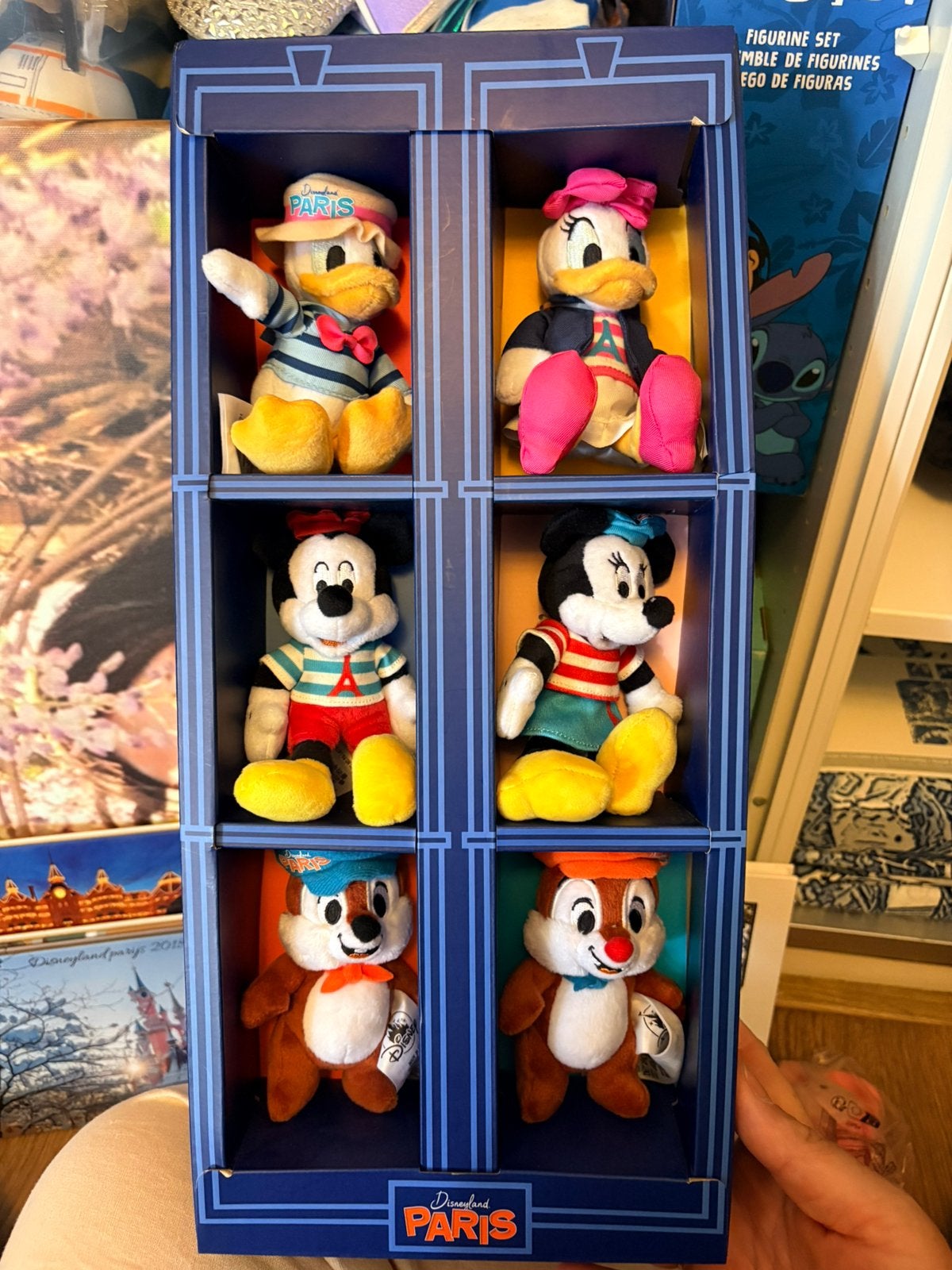Disney limited mickey en friends knuffeltjes set, Verzamelen, Ophalen of Verzenden, Mickey Mouse, Zo goed als nieuw, Beeldje of Figuurtje