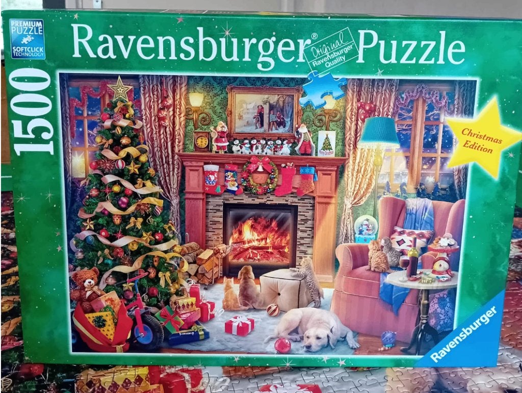 Ravensburger puzzel - Christmas Edition - 1500 stukjes, Ophalen of Verzenden, 500 t/m 1500 stukjes, Zo goed als nieuw, Legpuzzel