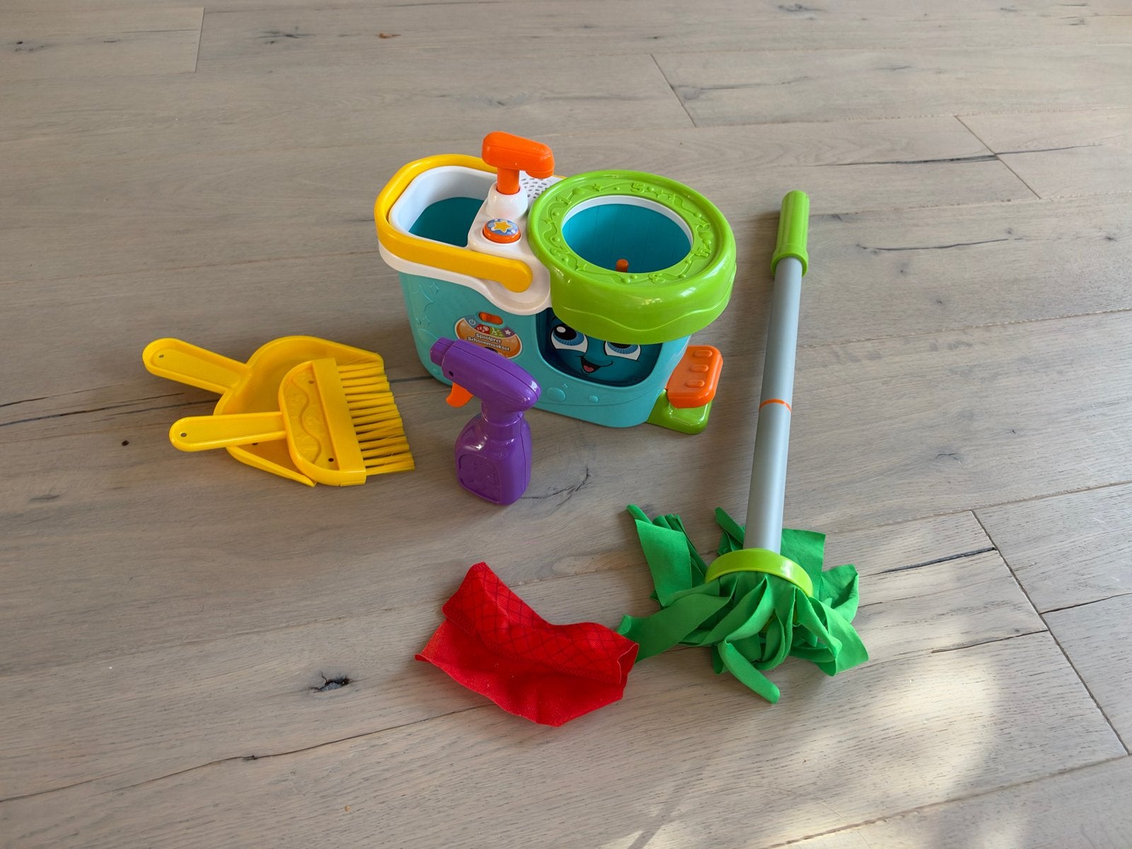 VTech Speelgoed Schoonmaakset met Geluid, Kinderen en Baby's, Ophalen of Verzenden, Gebruikt, Overige typen, Met geluid